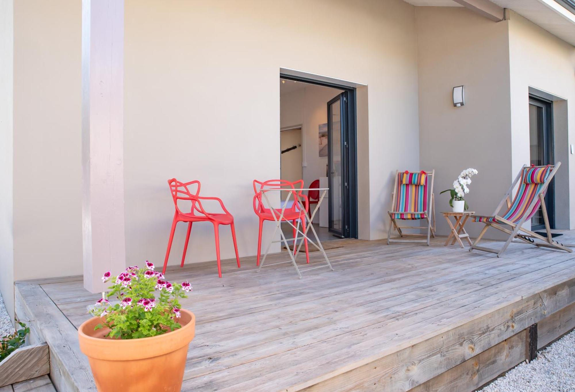 La Maison Du Cotton- Gite Bio-Climatique Andernos-les-Bains Exterior foto